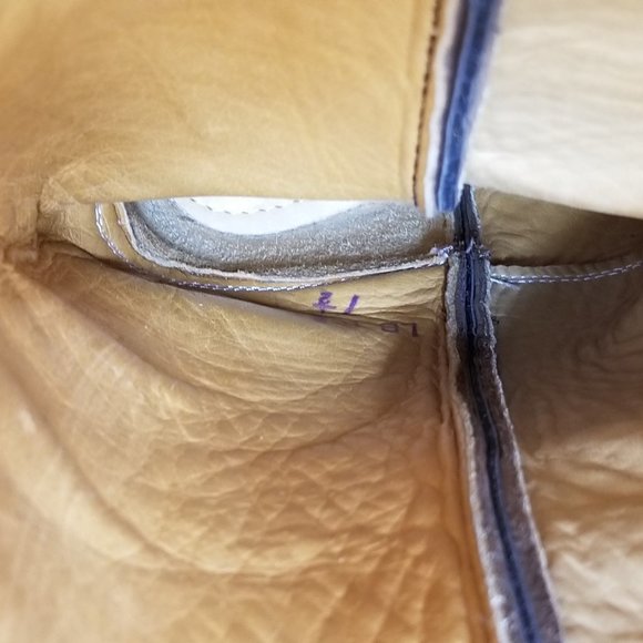 Old West Women's Riding Boot Round Toe Womans Brown Lb1624 sz 7.5M - Picture 8 of 10